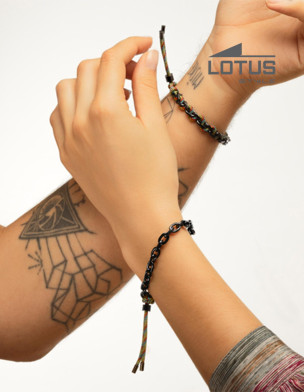 LOTUS STYLE UNISEX'S STAINLESS STEEL BRACELET